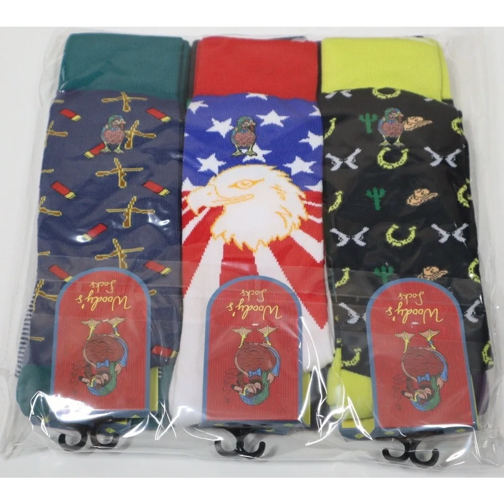 Woody's Men's 6 Pack‎ of Socks